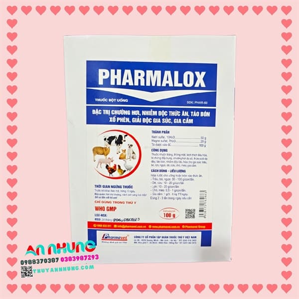 Drich Pharmalox (chướng hơi, táo bón) 100gr