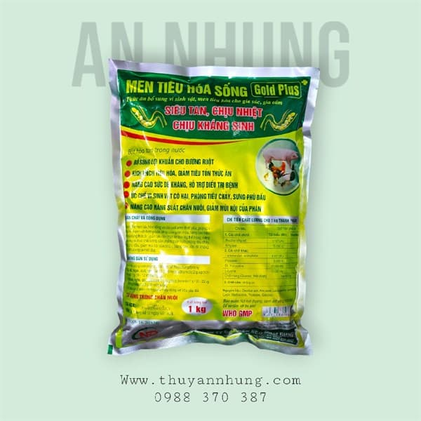 ND MEN TIÊU HÓA SỐNG (GOLD PLUS) 1kg