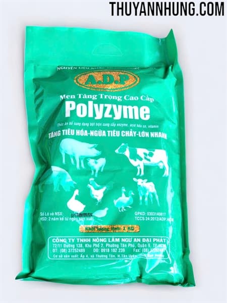 ADP POLYZYME 1kg - Men tiêu hóa
