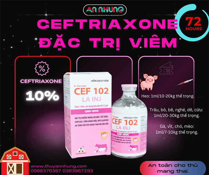 SAGOPHAR CEF 102 LA 100ml - 72h
