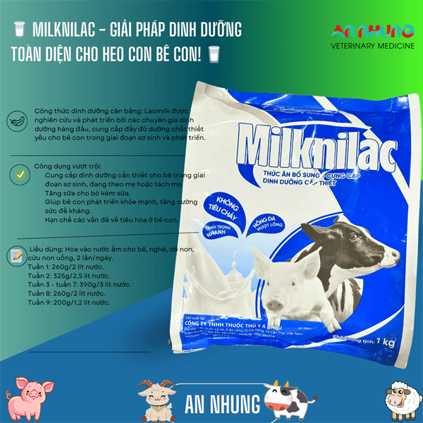 Á CHÂU LACMILK 1kg
