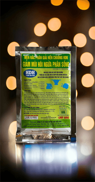 HDH Men rắc phân giải nền chuồng 100gr