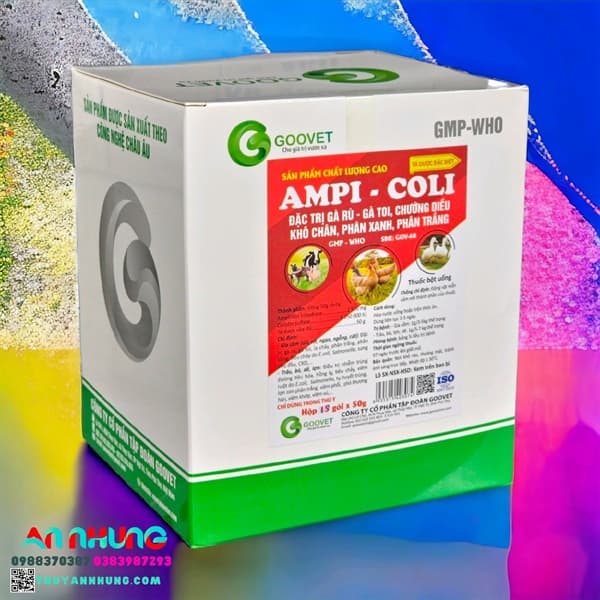 Goovet Ampi Coli Đỏ - Gà Rù, Gà Toi