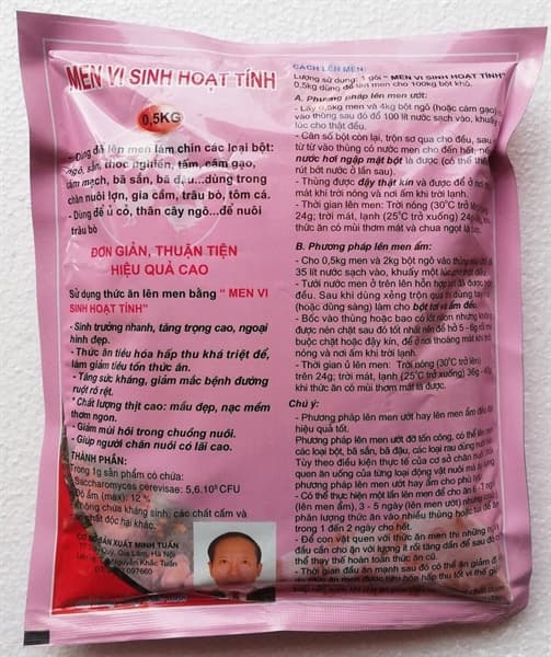 HN Men Ủ Cỏ Hoạt Tính 500g